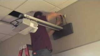 How to Install Chief WP2 Short Throw Projector Mounts [upl. by Wilder182]