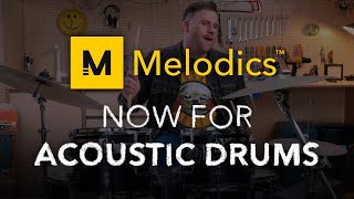 Introducing Melodics for Acoustic Drums The interactive app to learn drums [upl. by Moser433]