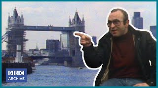 1982 BOB HOSKINS London is being quotSterilised by greedquot  Omnibus  Classic TV report  BBC Archive [upl. by Tewell]