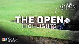 The Open Championship 2024 Highlights Round 1s top shots out of trouble  Golf Channel [upl. by Ellehsyt]