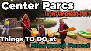 We Stay at Center Parcs Sherwood Forest Join Our Experience Travel Vlog Full Tour Swimming Pool [upl. by Gnus]