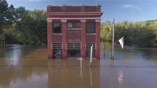 Baraboo River Flooding 2018Rock Springs Part II 60fps [upl. by Ferdinand275]