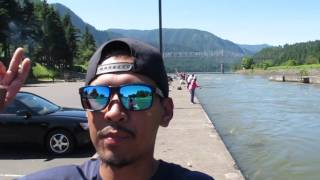 Cascade Locks Fishing Vlog [upl. by Macdermot]