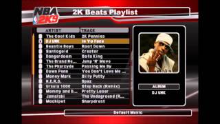 DJ UNK  In Yo Face NBA 2K9 Edition [upl. by Artap]