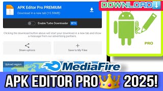 CHEGOU🔥😱 NOVA ATUALIZAÇÃO DO APK EDITOR PREMIUM 2025 SEM ENCURTADOR [upl. by Airdna]