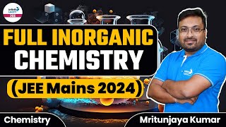 Full Inorganic Chemistry Mock Test  JEE mains 2024  LIVE  Infinity Learn JEE [upl. by Elyag]