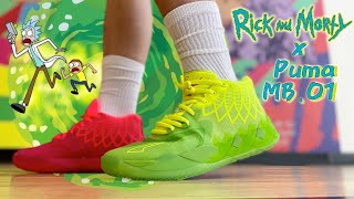 These are FIRE Puma x Rick and Morty MB01 [upl. by Pachston612]