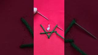 Learn to fix a hole in clothes 😍 Hand embroidery for beginnersembroidery shorts [upl. by Beatrix]