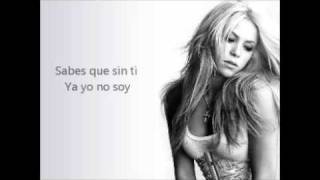 La pared  Shakira letra [upl. by Enirrok]