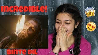 Padmaavat Binte Dil Video Song  Arijit SinghRanveer SinghDeepika PadukoneShahid KapoorREACTION [upl. by Ahsaele]