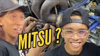 Mitsu ke toyot  NCP 150 Bolt On Turbo Rework [upl. by Attenol]