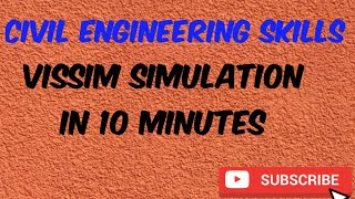 VISSIM Tutorial2 How to draw Link Connectors How to do Vehicle input Routes and Simulation [upl. by Suirtemid6]