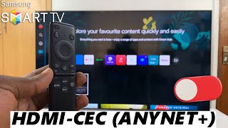 Samsung Smart TV How To Disable HDMI CEC Anynet  Turn OFF HDMI CEC Anynet [upl. by Schlessinger]