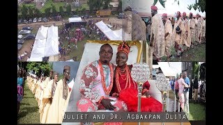 DR AGBAKPAN OLITA WEDDING RECEPTION  OFFICIAL VIDEO 2018 [upl. by Adias]