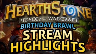 Hearthstone Birthday Brawl  Stream Highlights strong language [upl. by Dar]