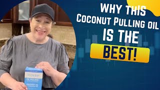 Review and Demo of Coconut Oil Pulling [upl. by Saltsman]