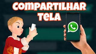 Como Usar a Nova Função de Compartilhar Tela no WhatsApp  Tutorial Completo [upl. by Ifok]