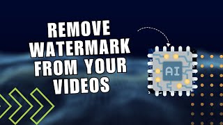 ❤ EASY How To Remove Watermark From Video Without Blur Best AI Tool 2024 FREE  How To [upl. by Enilemme]