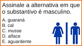 🔥 Agente Comunitário de Saúde  PORTUGUÊS PARA CONCURSO PÚBLICO  SUBSTANTIVO MASCULINO x FEMININO [upl. by Cathlene]