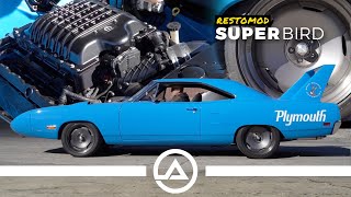 900HP Hellcat Powered 70 Plymouth Superbird Restomod [upl. by Hudnut]