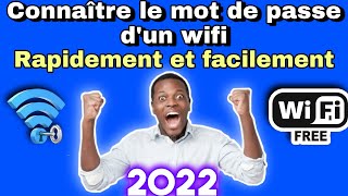 Comment voir le mot de passe dun wifi connecté à votre téléphone [upl. by Cesya]