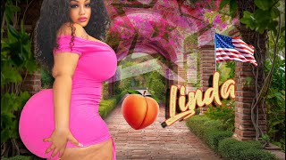 Linda ✔️ Curvy Plus Size  Fashionista 🍑 Curvy Model 🍑 [upl. by Enimrej]