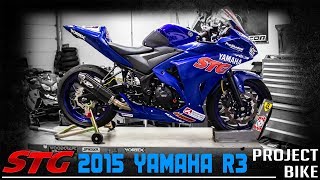 2015 Yamaha YZFR3 First 500 Review [upl. by Ayocat]