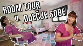 ROOM TOUR DJEČJIH SOBA  mama 4 djece [upl. by Nuhsed673]