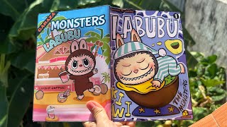 UNBOXING LABUBU DIY Paper Book  Tutorial  Mainan Anak  Paper Doll [upl. by Aelber22]