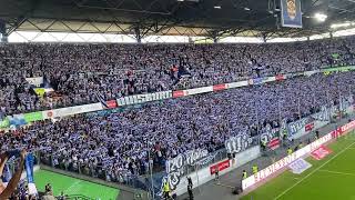 MSV DUISBURG VS ROT WEISS ESSEN MSV HYMNE [upl. by Ettenotna448]