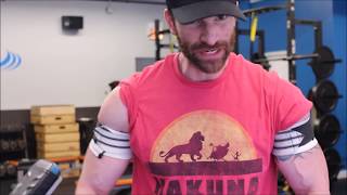 How to Wrap Your Arms for Occlusion Training  Blood Flow Restriction Training [upl. by Akemad129]