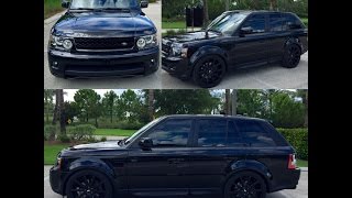 2012 Range Rover Sport HSE LUX quotThe Blacked Outquot Edition [upl. by Gill]