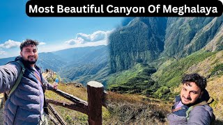 मेघालय का स्वर्ग Most Beautiful Canyon Of Meghalaya Laitlum Canyon Meghalaya Heaven Yatri [upl. by Aihsenrad]