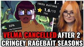 Velma CANCELLED After 2 Cringey Ragebait Seasons AWFUL Viewership amp Mindy Kaling Attacking Critics [upl. by Leahcimnaes9]