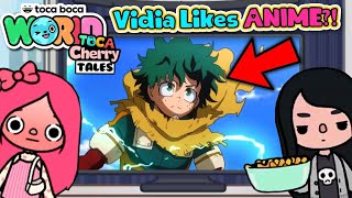 Vidia Likes Anime  Lets Play Toca Life World [upl. by Geaghan]