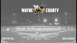 Wayne County Baseball at SE Bulloch 41824 [upl. by Ochs766]