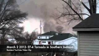 March 2 2012 Indiana amp Kentucky Tornadoes [upl. by Evannia]