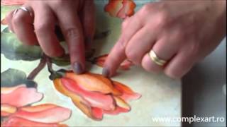 Tutorial  Decoupage 3D [upl. by Inatsed524]