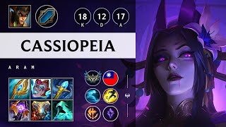 Cassiopeia ARAM Dominating  TW Challenger Patch 1419 [upl. by Adnolohs38]