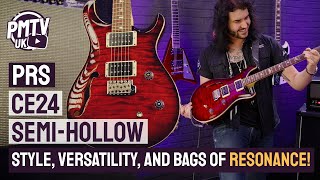 PRS CE24 SemiHollow Review  A Premium Quality Versatile Workhorse [upl. by Quartet]