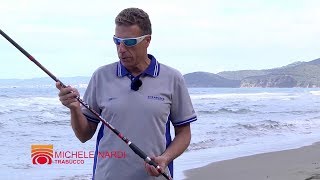 Trabucco TV  Surfcasting Rod  Cattura MN2  Novità 2014 [upl. by Sillihp331]