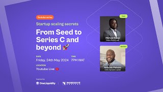 Startup Scaling Secrets From Seed to Series C and Beyond [upl. by Wassyngton]