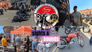 RUGBY BIKEFEST 2024  Sights amp Sounds  19th May 2024  Kawasaki H1 Mach III [upl. by Trebbor967]