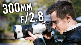 Sony 300mm f28 G Master Lens Their Lightest Super Telephoto [upl. by Nuriel]