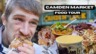 CAMDEN MARKET EATS  Food Tour [upl. by Eirahcaz]