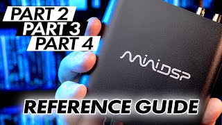 miniDSP 2x4 HD  QUICK REFERENCE GUIDE part 55 [upl. by Vladi]