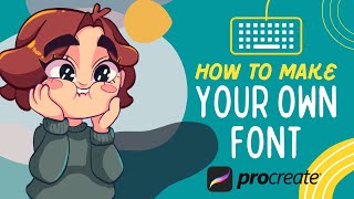 How to Make your Own Font  Calligraphr amp Procreate [upl. by Feledy]