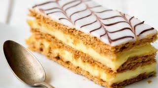 recette mille feuilles facile [upl. by Droffig411]