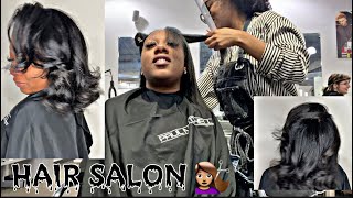 HAIR SALON VLOG [upl. by Barrada354]