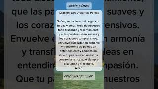 Oración poderosa para alejar las peleas y las discusiones oracionesdiariasconamor oracionesconamor [upl. by Mcgannon]